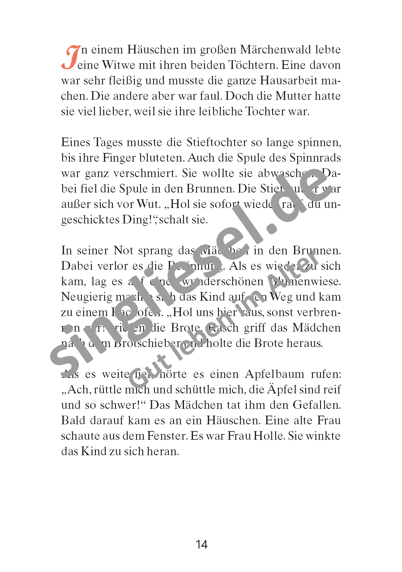 ESD-0001-054-001-Wasserzeichen_Seite_15 Märchen für Senioren. Frau Holle“ u.v.m. (PDF) Vorlesegeschichte Seite 1