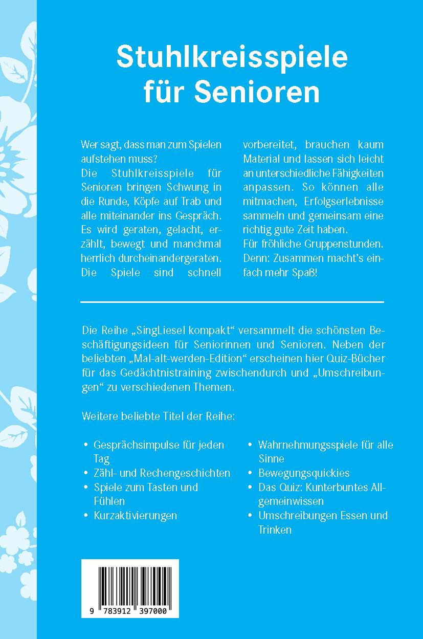Rückseite zu "Stuhlkreisspiele für Senioren"