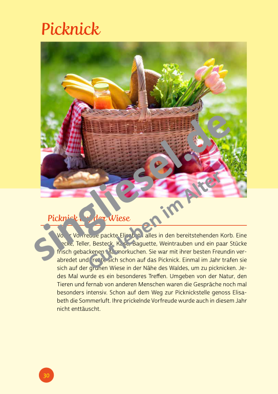 Beispielseiten der PDF: Kurzaktivierungen im Sommer - Beschätigungen für Senioren zum Thema Wald und Wiese Beispielseiten der PDF: Kurzaktivierungen im Sommer - Beschätigungen für Senioren zum Thema Wald und Wiese