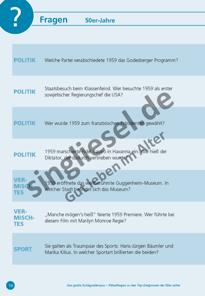 ESD-0001-039-001_Vorschau-19 Das große Schlagzeilen Quiz 50er – Optimal in der Betreuung von Senioren einsetzbar