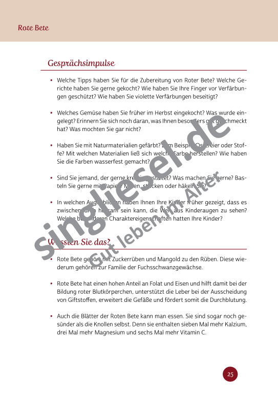 Beispielseiten aus der PDF Kurzaktivierungen im Herbst für Senioren mit Demenz - kreative Ideen zum Thema Essen Beispielseiten aus der PDF Kurzaktivierungen im Herbst für Senioren mit Demenz - kreative Ideen zum Thema Essen