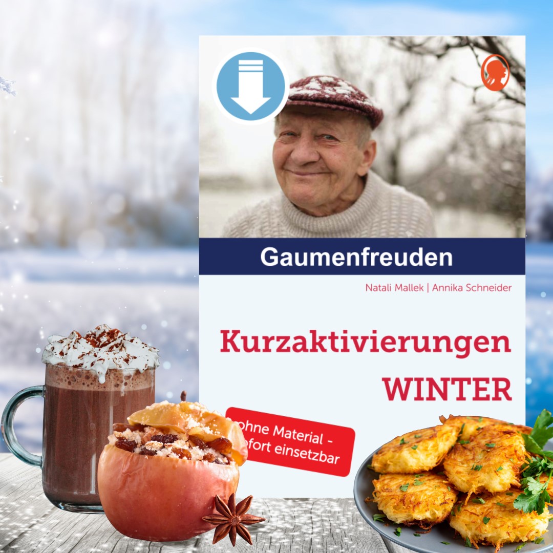 Cover des im Blogbeitrag „Mit Schwung ins neue Jahr!“ vorgestellten Artikels mit dem Titel: Gaumenfreuden – Kurzaktivierungen Winter