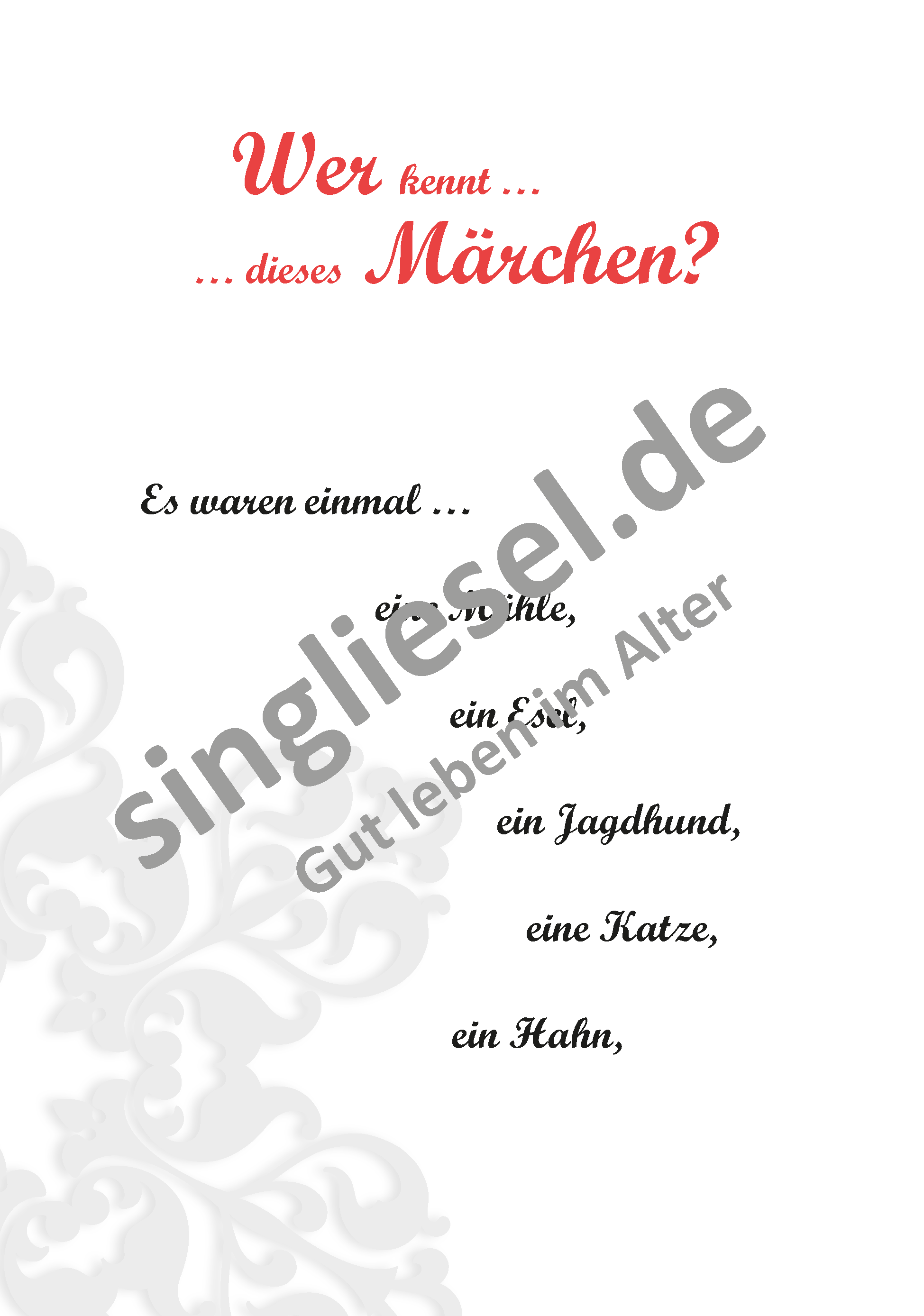 ESD-0001-054-004__Seite_18 Märchen für Senioren. „Bremer Stadtmusikanten“ u.v.m. (PDF) Märchen-Quiz Seite 1