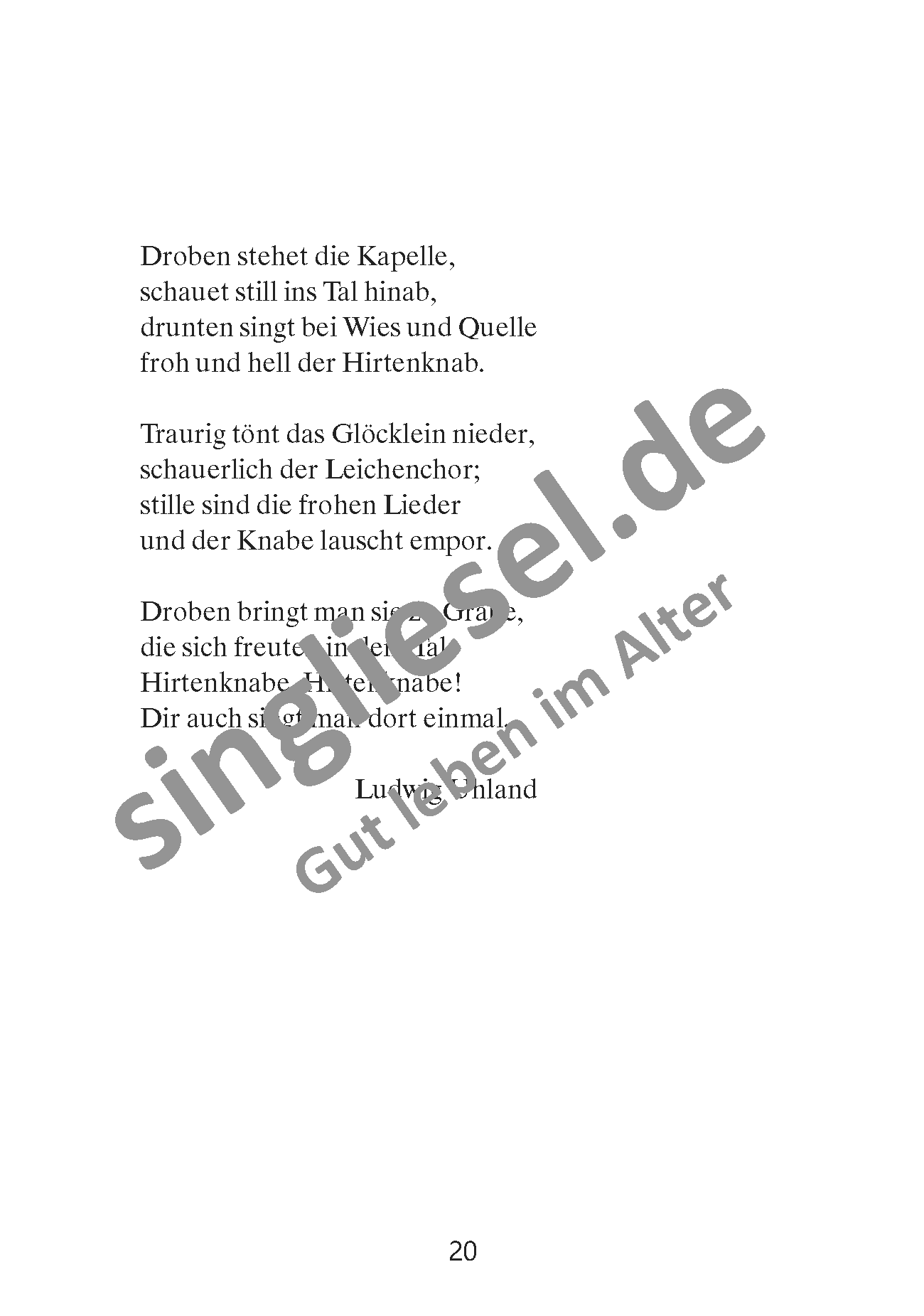 ESD-0001-048-003__Seite_21 Bunt sind schon die Wälder - Droben stehet die Kapelle Gedicht