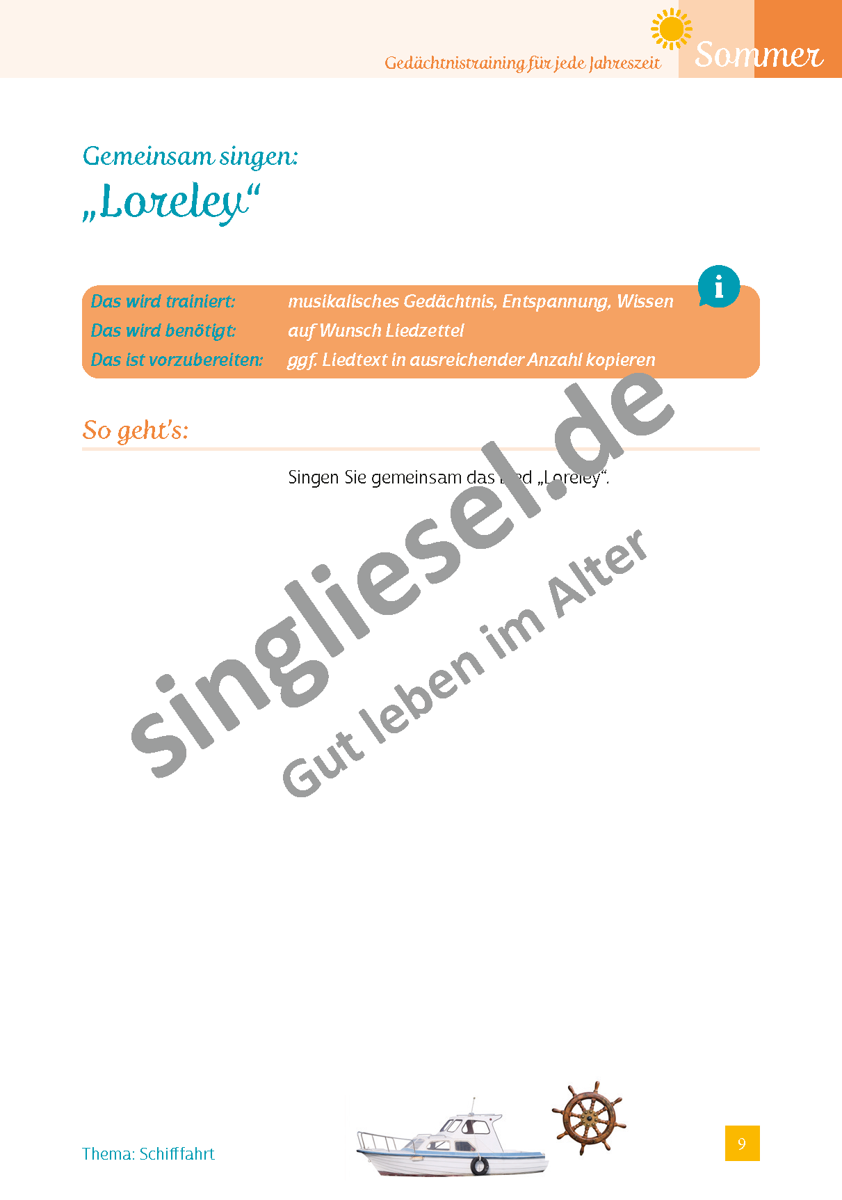 Beispielbild für Gedächtnistraining für Senioren mit Demenz - Kopiervorlagen zum Thema Reisen und Urlaub als PDF-Download Beispielbild für Gedächtnistraining für Senioren mit Demenz - Kopiervorlagen zum Thema Reisen und Urlaub als PDF-Download