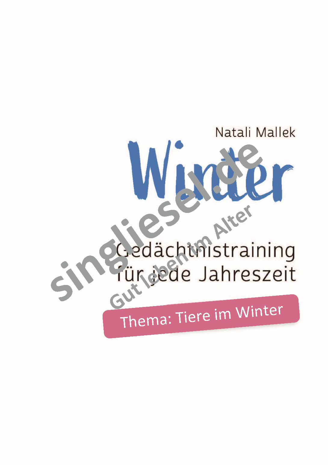 ESD-0001-025-002__Vorschau-3 Gedächtnistraining Senioren. Winter. Tiere. Natali Mallek