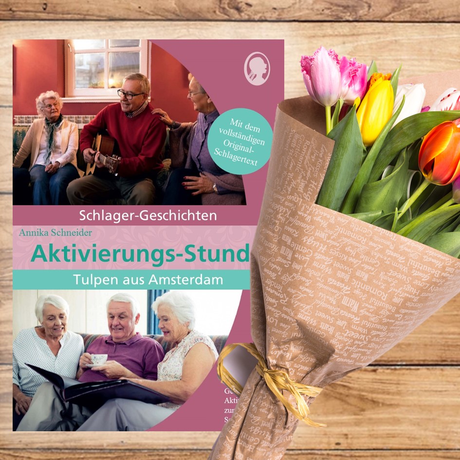 Cover: Schlagergeschichten zur Seniorenaktivierung – ideal zum Vorlesen und Mitsingen in Betreuung und Pflege. Cover: Schlagergeschichten zur Seniorenaktivierung – ideal zum Vorlesen und Mitsingen in Betreuung und Pflege.