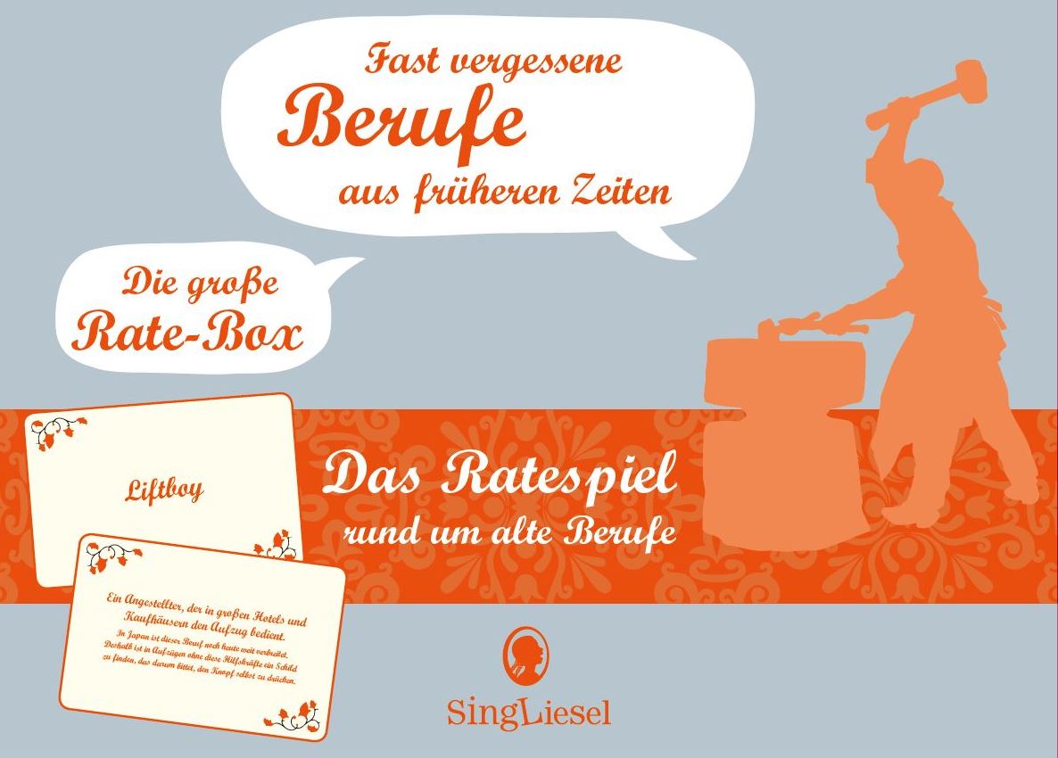 Cover: Das große Quiz-Spiel für Senioren mit Demenz - Ratebox rund um Berufe aus früheren Zeiten zum Gedächtnistraining Cover: Das große Quiz-Spiel für Senioren mit Demenz - Ratebox rund um Berufe aus früheren Zeiten zum Gedächtnistraining