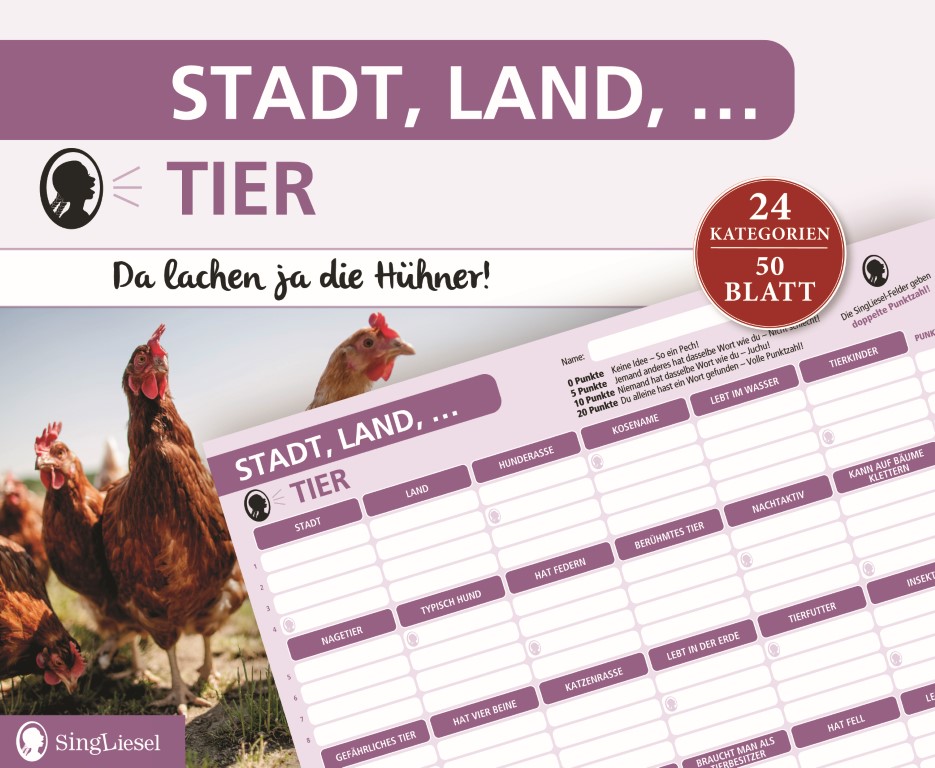 Stadt, Land, Tier Stadt, Land, Tier