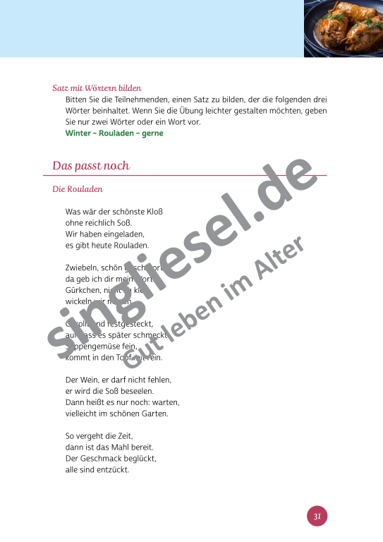 Beispielseiten aus der PDF Kurzaktivierung im Winter für Senioren mit Demenz - kreative Ideen für einen kunterbunten Winter Beispielseiten aus der PDF Kurzaktivierung im Winter für Senioren mit Demenz - kreative Ideen für einen kunterbunten Winter