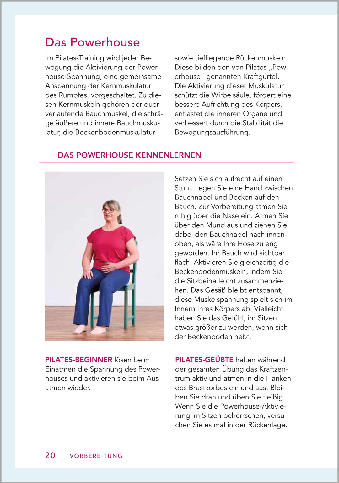 Pilates für Senioren. Empfohlen vom Deutschen Turner-Bund