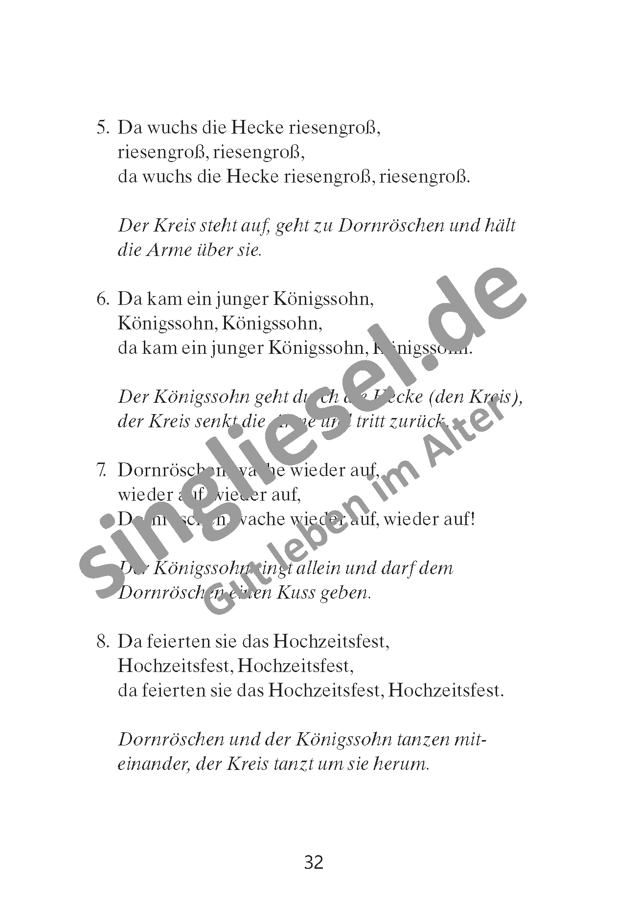 ESD-0001-054-001-Wasserzeichen_Seite_33 Dornröschen. Volkslied und Spiel für Senioren. PDF Seite 2
