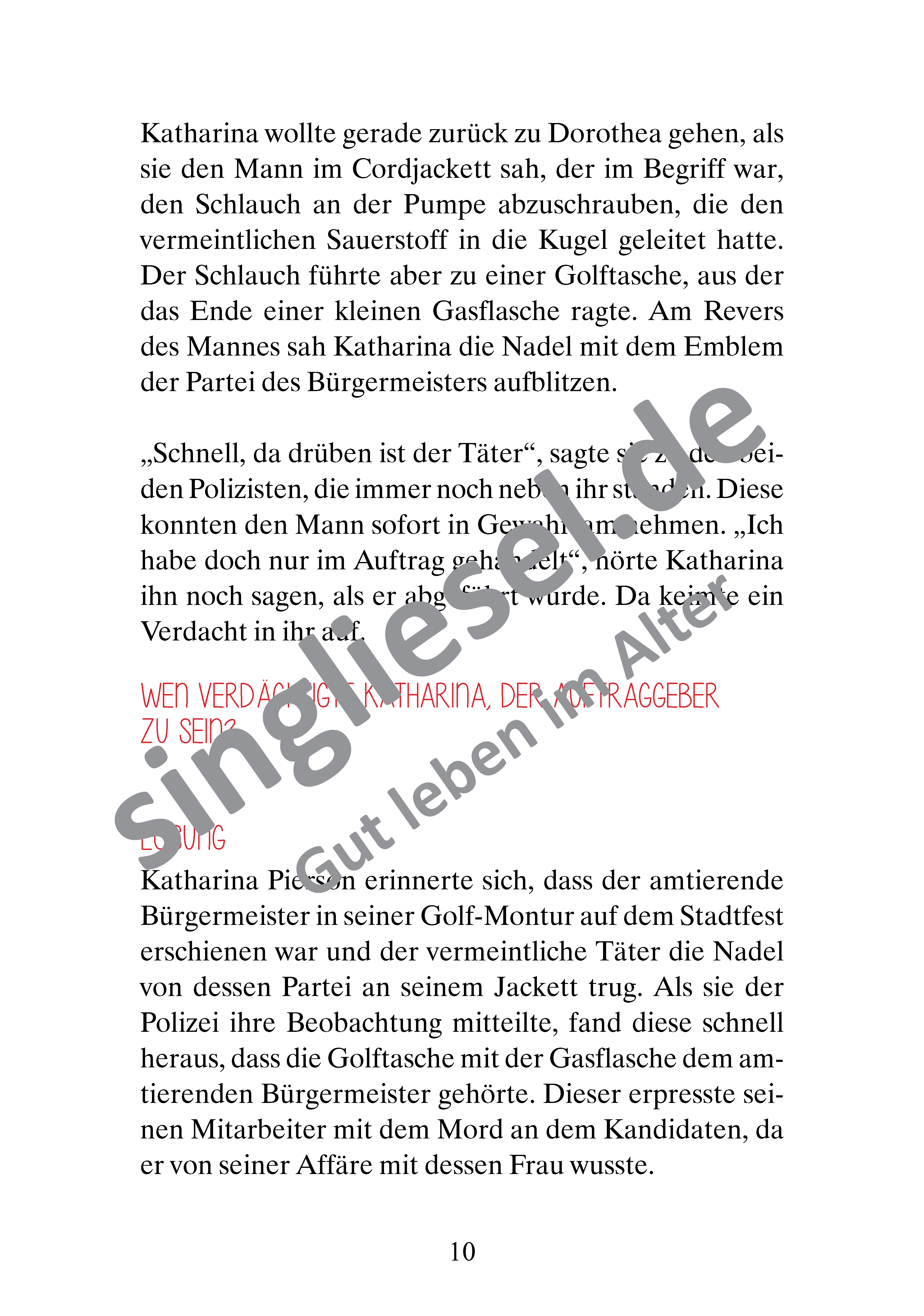 Beispielseiten aus Dem Täter auf der Spur - Krimi-Geschichten zum Vorlesen für Senioren als PDF-Download Beispielseiten aus Dem Täter auf der Spur - Krimi-Geschichten zum Vorlesen für Senioren als PDF-Download