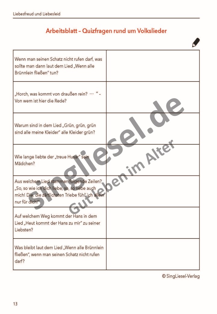 ESD-0001-098-014_Vorschau-13 Das große Aktivierungspaket „Liebesfreud und Liebesleid" - Arbeitsblätter mit Quizfragen und Lösungen