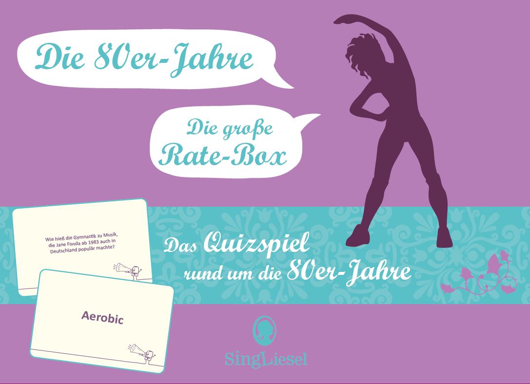 Cover: Die große Rate-Box –  80er-Jahre-Quiz für Senioren mit Demenz zur Aktivierung und Gedächtnisförderung Cover: Die große Rate-Box –  80er-Jahre-Quiz für Senioren mit Demenz zur Aktivierung und Gedächtnisförderung