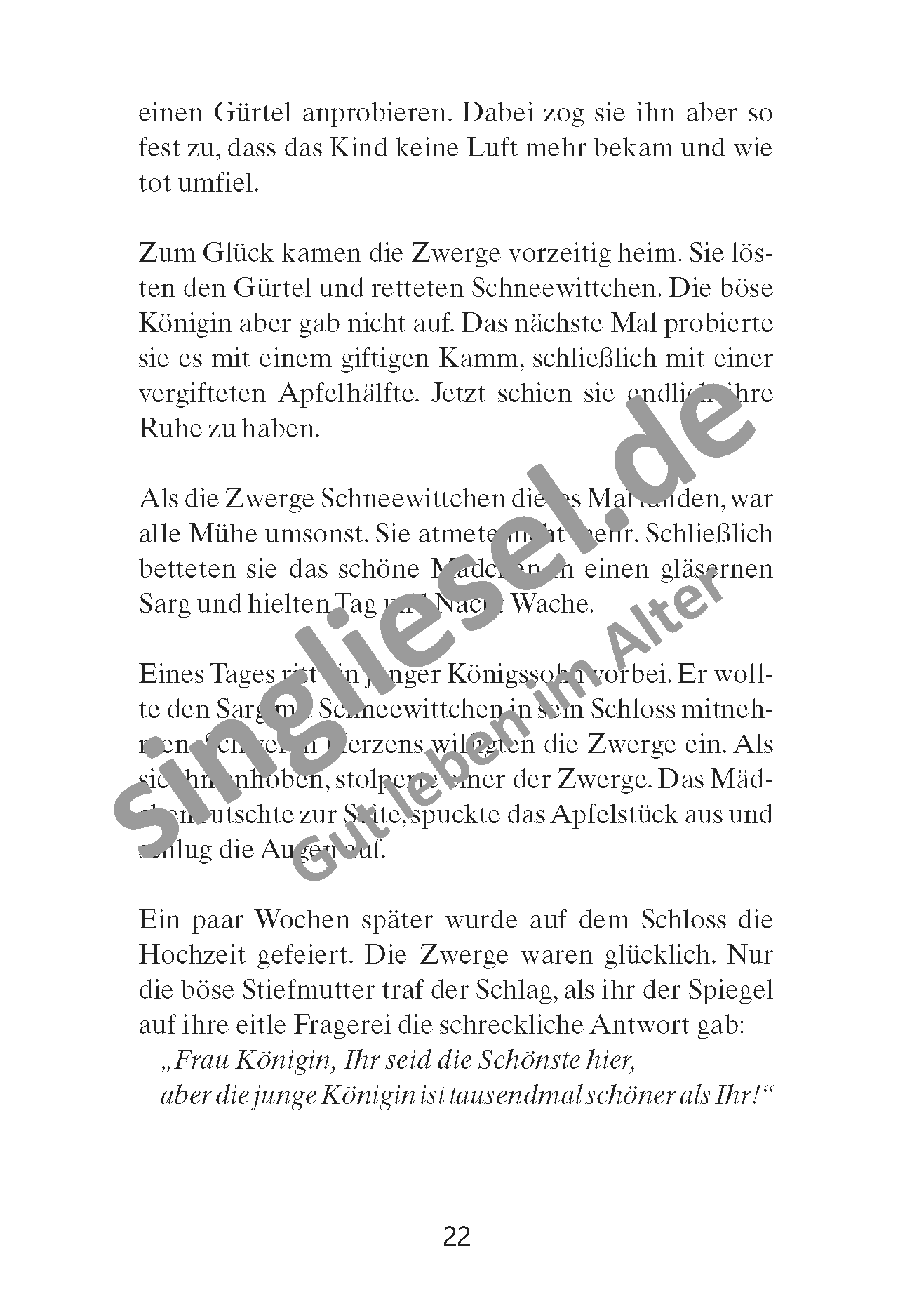 ESD-0001-054-001-Wasserzeichen_Seite_23 Märchen für Senioren. "Schneewittchen“ u.v.m. (PDF) Vorlesegeschichte Seite 3