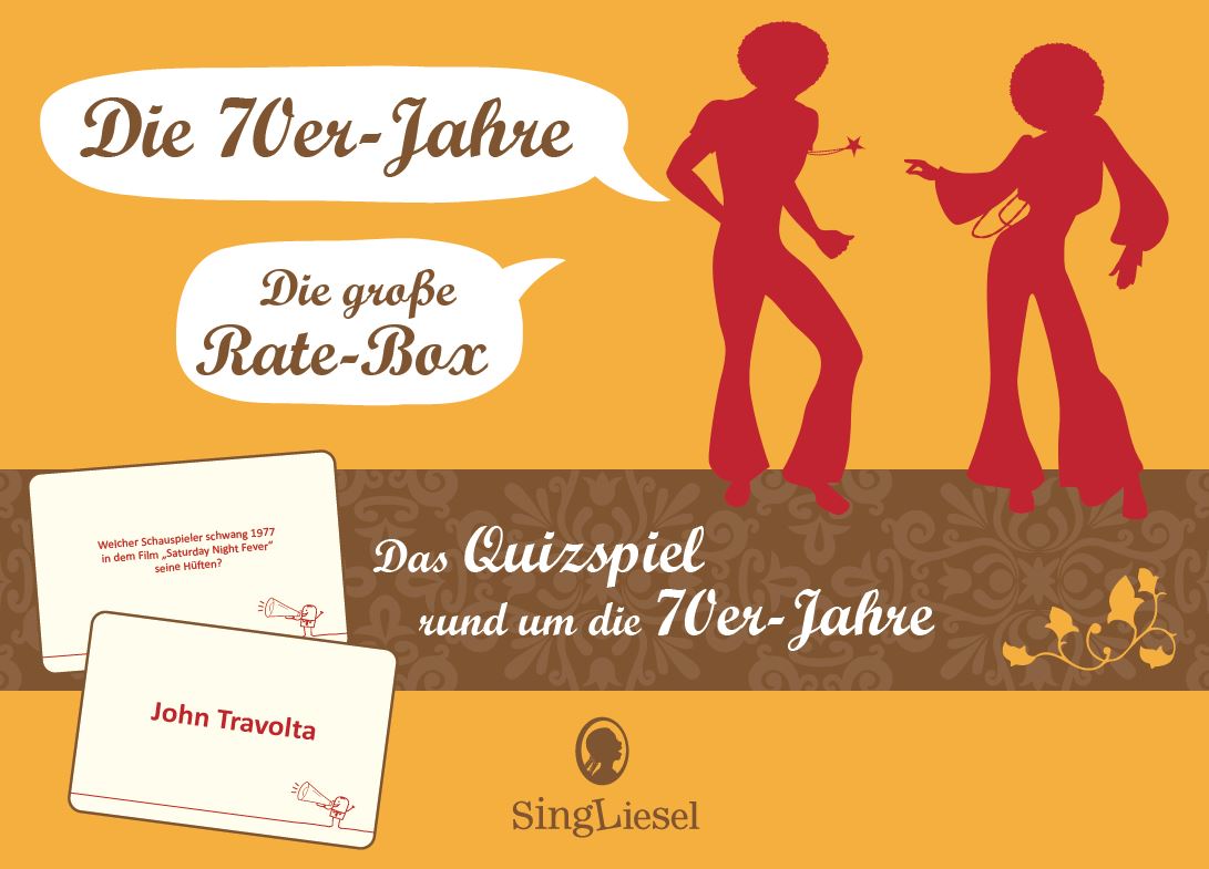 Cover: Die große Rate-Box –  70er-Jahre-Quiz für Senioren mit Demenz zur Aktivierung und Gedächtnisförderung Cover: Die große Rate-Box –  70er-Jahre-Quiz für Senioren mit Demenz zur Aktivierung und Gedächtnisförderung