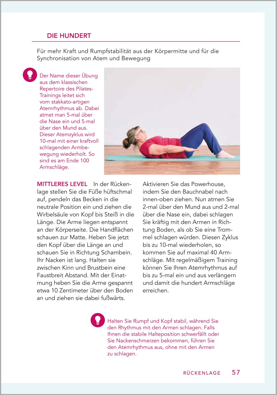 Pilates für Senioren. Empfohlen vom Deutschen Turner-Bund