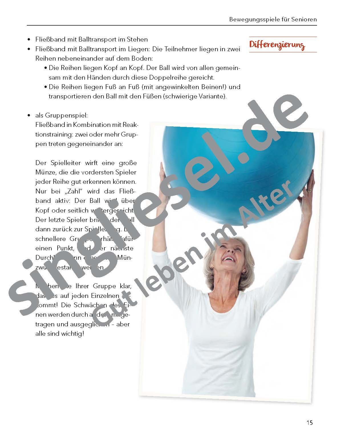 ESD-0001-089-009_Seite_16 Bewegungsspiele für Senioren "Kooperationsspiele" Fließband Beispiel