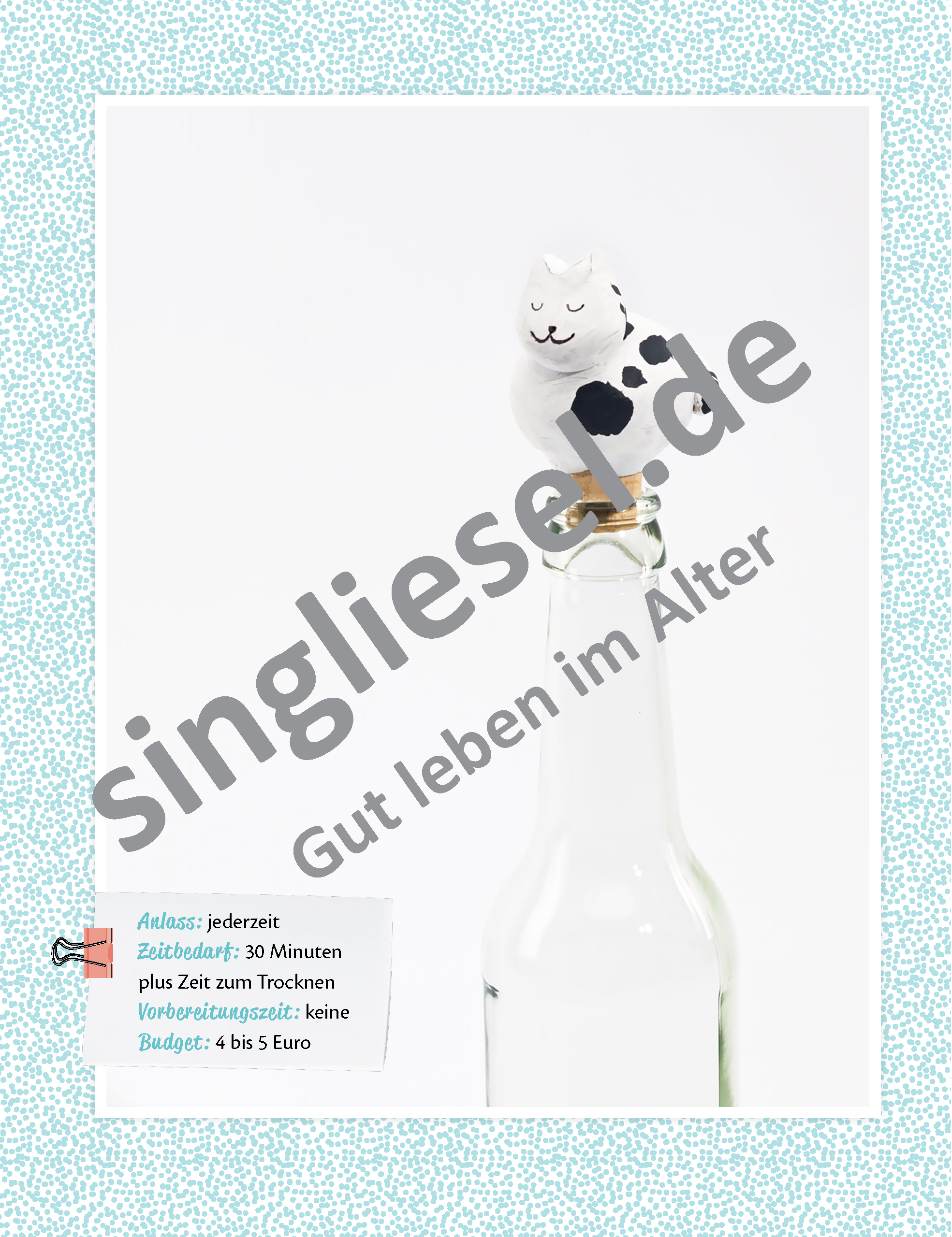 Beispielbild: Bastelanleitung für Flaschenkorken - Kreative Beschäftigung für Senioren als PDF-Download Beispielbild: Bastelanleitung für Flaschenkorken - Kreative Beschäftigung für Senioren als PDF-Download