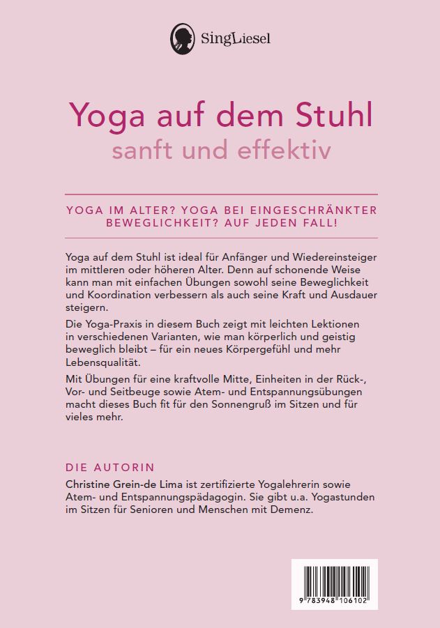 U4 Yoga auf dem Stuhl für Senioren. So macht Yoga auch im Alter Spaß. Inhalt