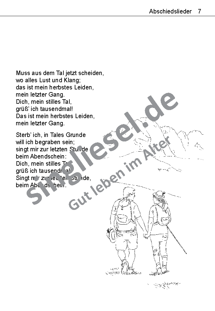 Die-schoensten-Wiesengrunde-Text Die schönsten Abschiedslieder Im schönsten Wiesengrunde Text