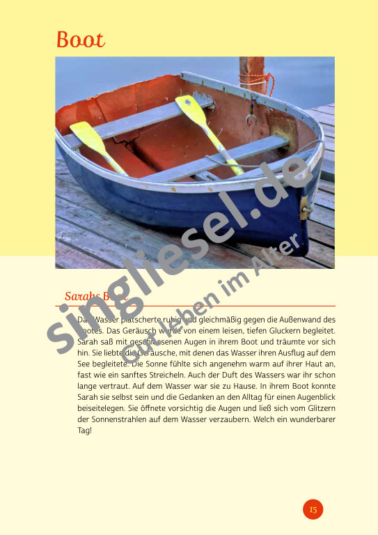 Beispielseiten der PDF: Kurzaktivierungen im Sommer - Beschätigungen für Senioren zum Thema kunterbunter Sommer Beispielseiten der PDF: Kurzaktivierungen im Sommer - Beschätigungen für Senioren zum Thema kunterbunter Sommer