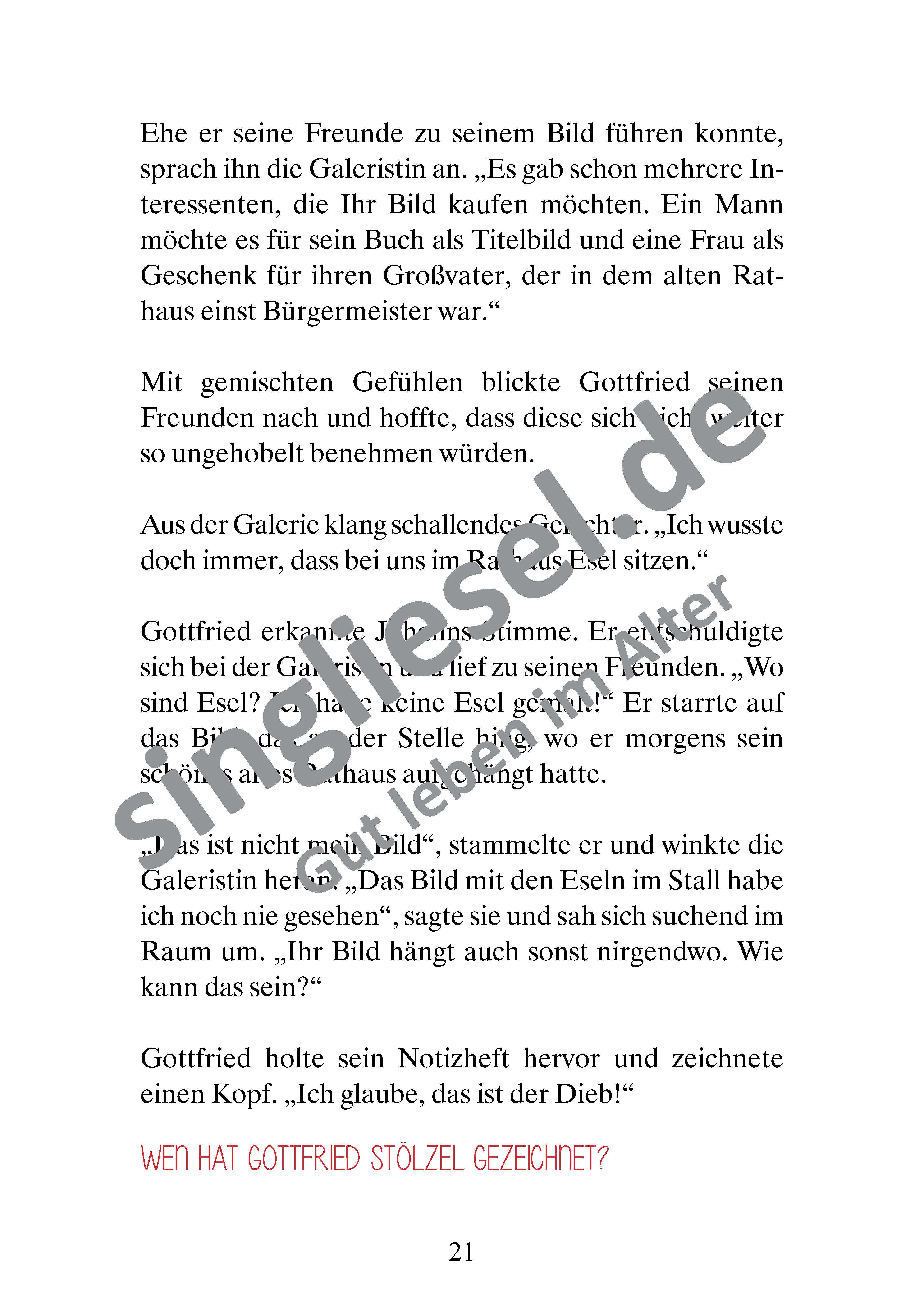 Beispielseiten aus Gelegenheit macht Diebe - Krimi-Geschichten zum Vorlesen für Senioren als PDF-Download Beispielseiten aus Gelegenheit macht Diebe - Krimi-Geschichten zum Vorlesen für Senioren als PDF-Download