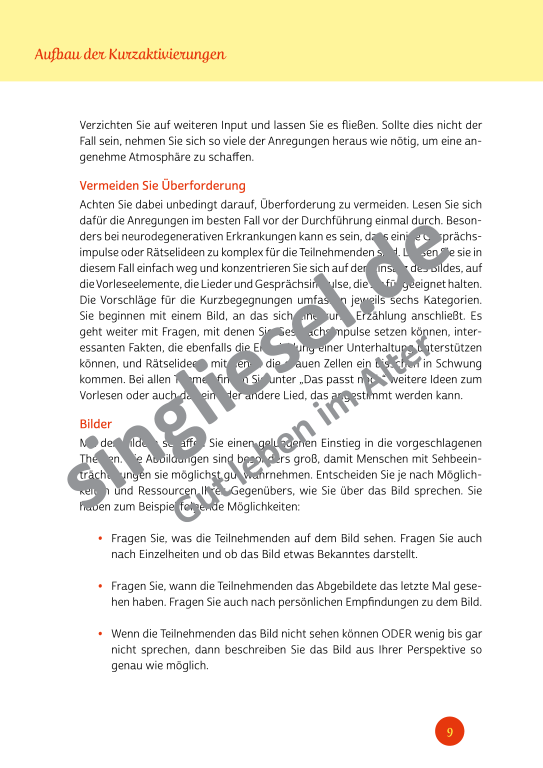 Beispielseiten der PDF: Kurzaktivierungen im Sommer - Beschätigungen für Senioren zum Thema Tiere im Sommer Beispielseiten der PDF: Kurzaktivierungen im Sommer - Beschätigungen für Senioren zum Thema Tiere im Sommer