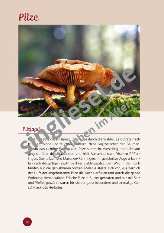 Beispielseiten aus der PDF Kurzaktivierungen im Herbst für Senioren mit Demenz - kreative Ideen zum Thema Essen Beispielseiten aus der PDF Kurzaktivierungen im Herbst für Senioren mit Demenz - kreative Ideen zum Thema Essen