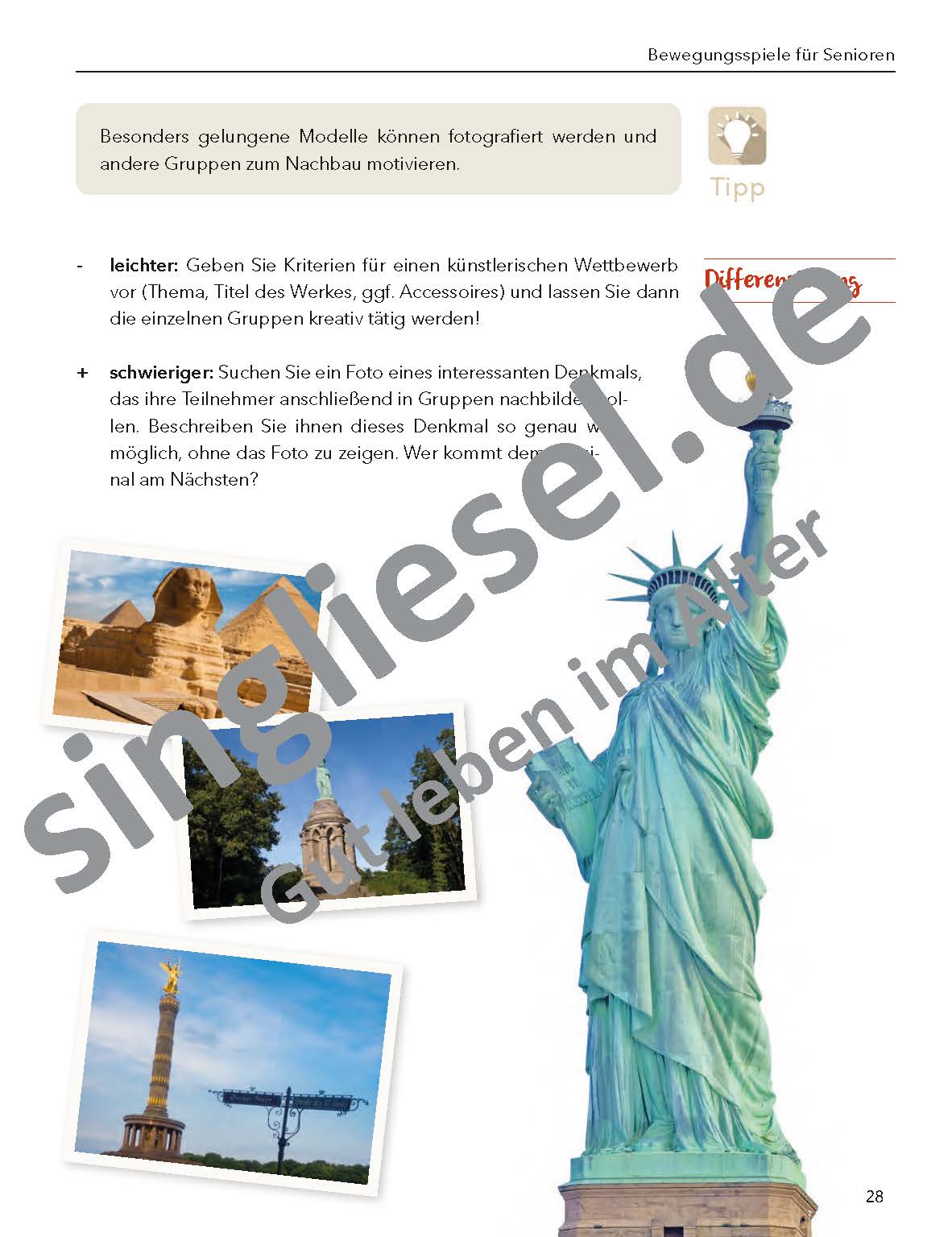 ESD-0001-089-009_Seite_28 Bewegungsspiele für Senioren "Kooperationsspiele" Denkmal bauen Varianten