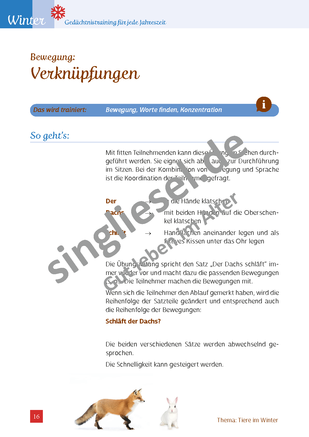ESD-0001-025-002__Vorschau-16 Gedächtnistraining Senioren. Winter. Tiere. Bewegungsübung