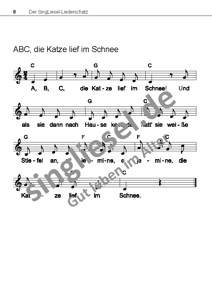 ABC-die-Katze-lief-im-Schnee-Text-mit-Noten Die schönsten Winterlieder ABC die Katze lief im Schnee Noten