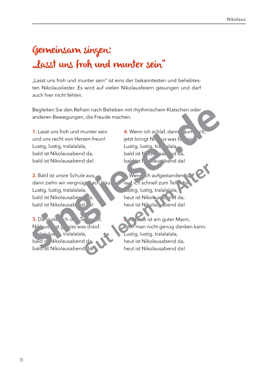 Beispielseiten: Von Allerheiligen bis Nikolaus - Aktivierungspaket zu Festen und Bräuche für Senioren als PDF-Download Beispielseiten: Von Allerheiligen bis Nikolaus - Aktivierungspaket zu Festen und Bräuche für Senioren als PDF-Download