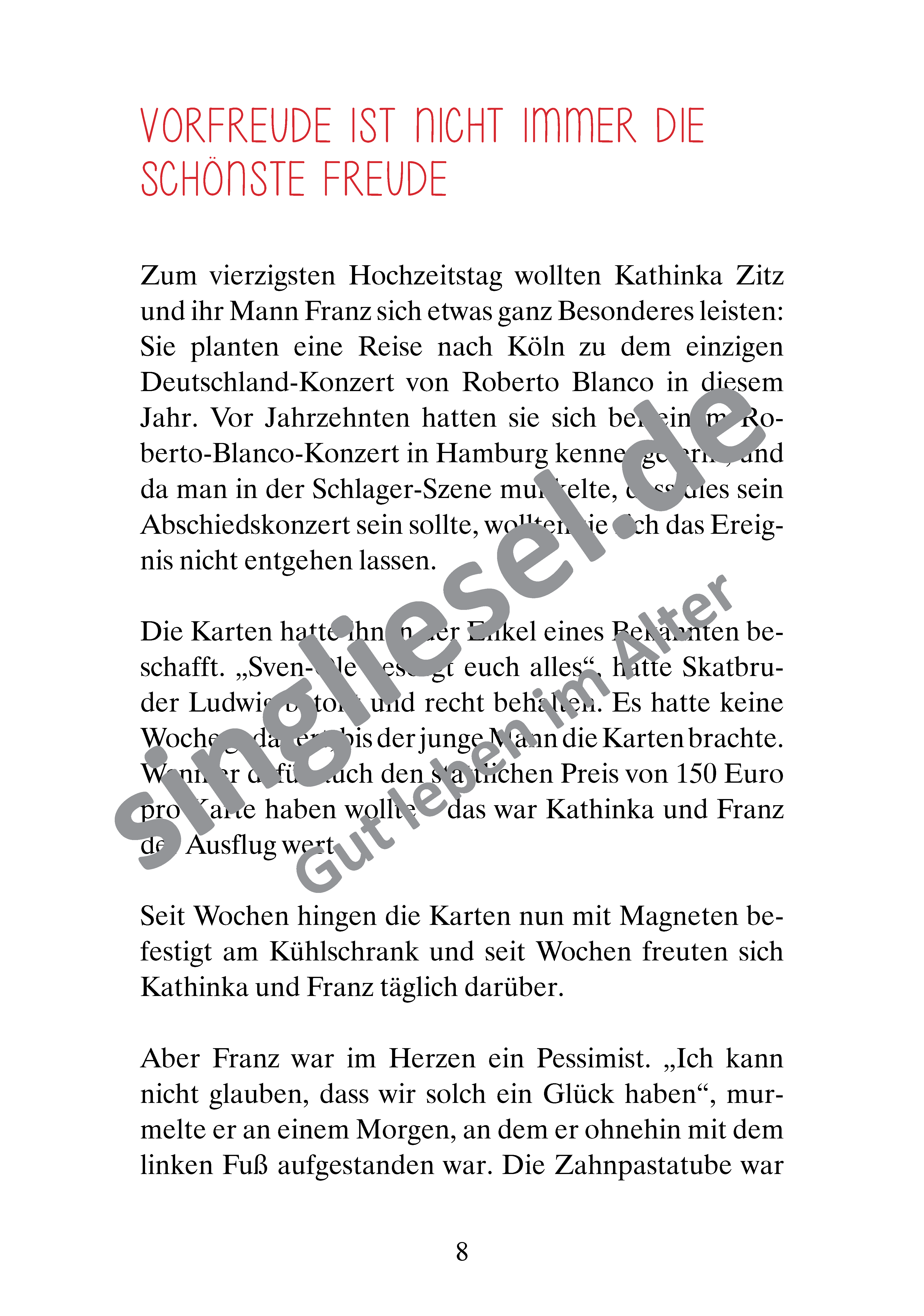 Beispielseiten aus Gelegenheit macht Diebe - Krimi-Geschichten zum Vorlesen für Senioren als PDF-Download Beispielseiten aus Gelegenheit macht Diebe - Krimi-Geschichten zum Vorlesen für Senioren als PDF-Download
