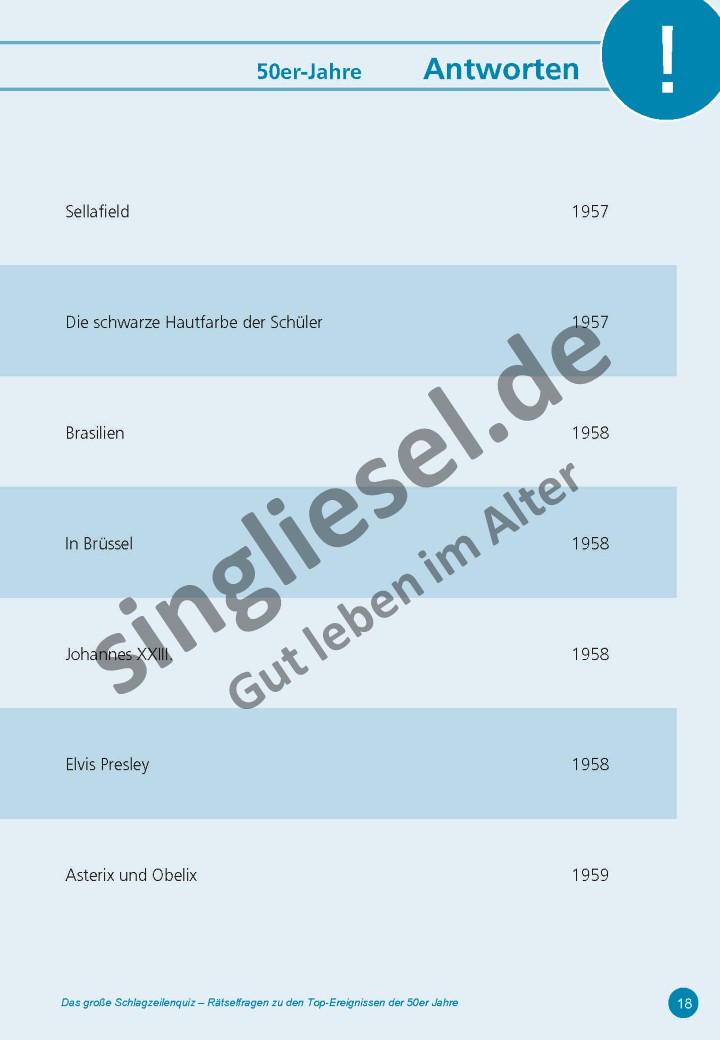 ESD-0001-039-001_Vorschau-18 Das große Schlagzeilen Quiz 50er – Erinnern Sie sich noch an diese vergangenen Geschehnisse?