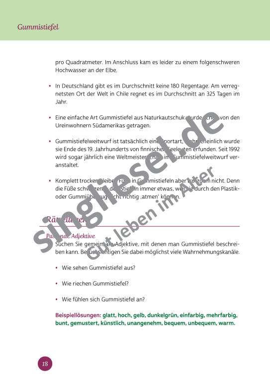 Beispielseiten der PDF: Kurzaktivierungen im Frühling - Beschätigungen für Senioren zum Thema kunterbunter Frühling Beispielseiten der PDF: Kurzaktivierungen im Frühling - Beschätigungen für Senioren zum Thema kunterbunter Frühling