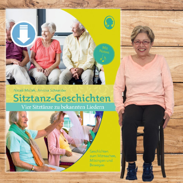 Sitztanz Senioren Buch mit Text und Noten Band 2 Sitztzanz Geschichten Bild