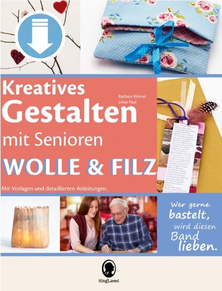Bastelideen - Wolle &amp; Filz (Sofort-Download als PDF)