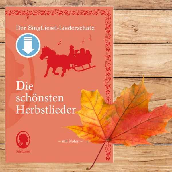 Herbstlieder Volkslieder Buch Senioren mit Text und Noten PDF Download