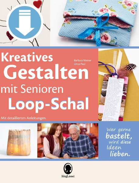 Bastelideen - Loop-Schal (Sofort-Download als PDF)