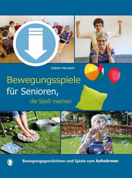  "Bewegungsspiele für Senioren, die Spaß machen" Buchcover