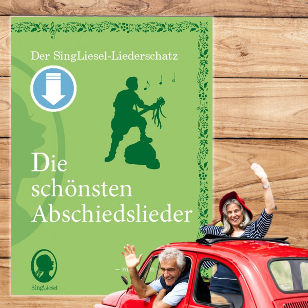 Abschiedlslieder Volkslieder Buch Senioren mit Text und Noten PDF Download