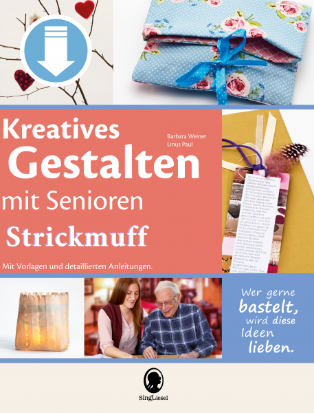Bastelideen - Strickmuff (Sofort-Download als PDF)