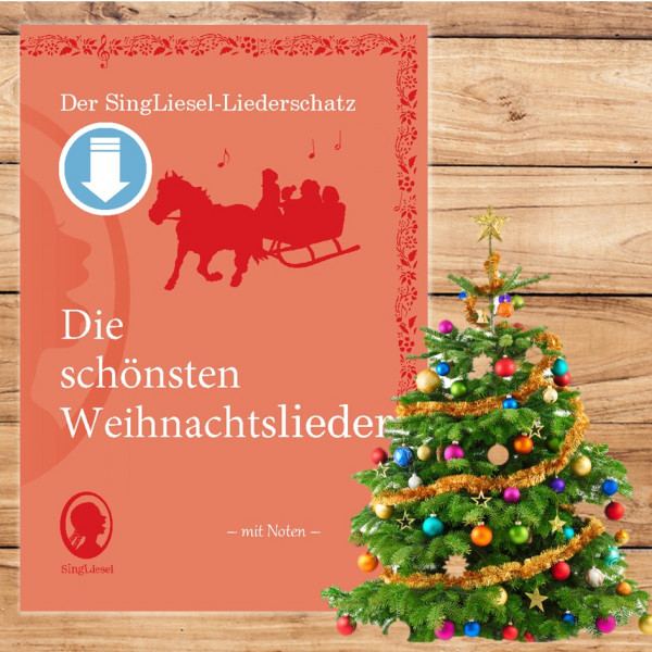 Weihnachtslieder Volkslieder Buch Senioren mit Text und Noten PDF Download