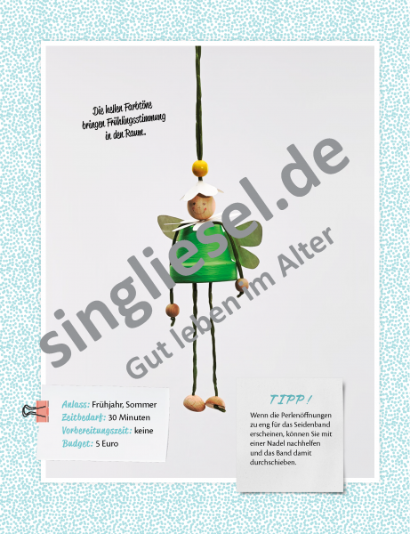 Bastelideen - Elfen-Figur (Sofort-Download als PDF)