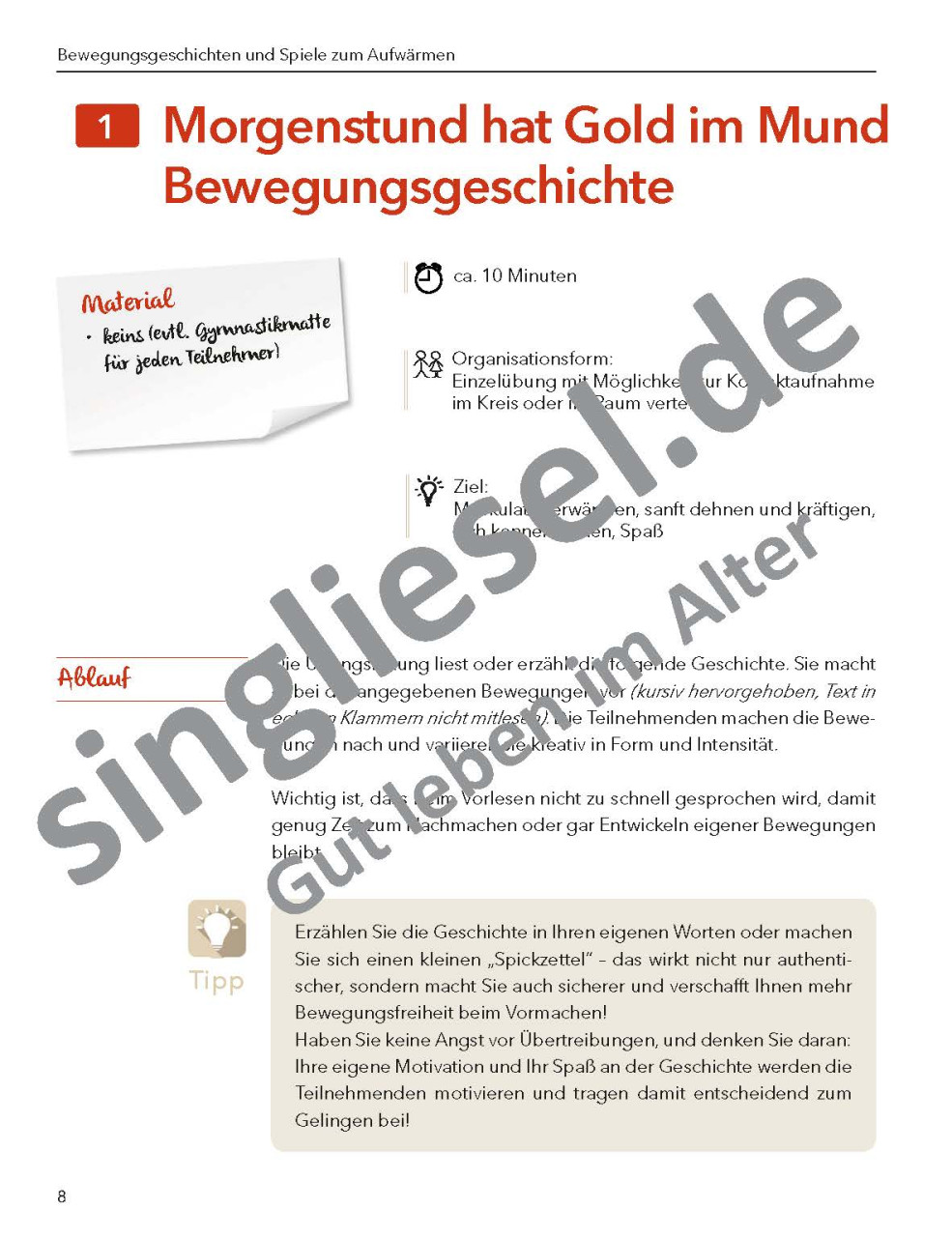 Bewegungsgeschichten Für Senioren Zum Mitmachen Für Aktivierungsrunden Bewegungsspiele und Bewegungsgeschichten für Senioren